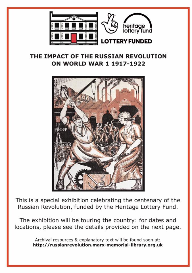 Affiche The impact of the Russian revolution on world war 1 1917-1922 ... 2017-05-01